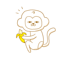 Ugly Monkey! sticker #8808498