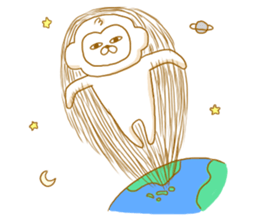 Ugly Monkey! sticker #8808501