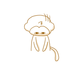 Ugly Monkey! sticker #8808503