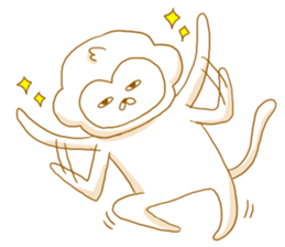 Ugly Monkey! sticker #8808508