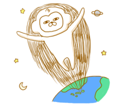 Ugly Monkey! sticker #8808509