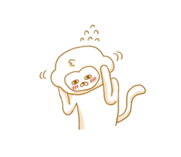 Ugly Monkey! sticker #8808515