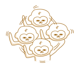 Ugly Monkey! sticker #8808517