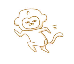 Ugly Monkey! sticker #8808519