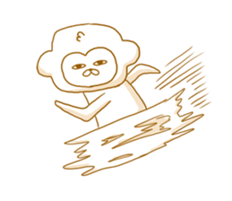 Ugly Monkey! sticker #8808520