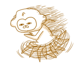 Ugly Monkey! sticker #8808521