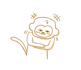 Ugly Monkey! sticker #8808522