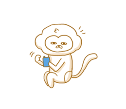 Ugly Monkey! sticker #8808527