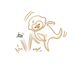 Ugly Monkey! sticker #8808529