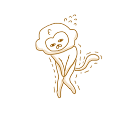 Ugly Monkey! sticker #8808534