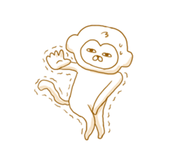 Ugly Monkey! sticker #8808535