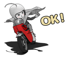 Teru Teru Rider sticker #8809201