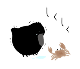 Crow "Kanzaemon" sticker #8809357