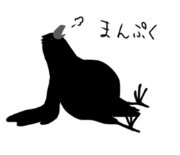 Crow "Kanzaemon" sticker #8809376