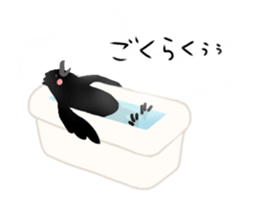 Crow "Kanzaemon" sticker #8809377