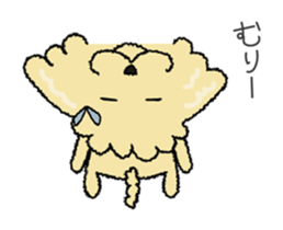 Daily life of the toy poodle named Puuko sticker #8810161