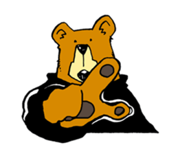 Trip Bear sticker #8811062