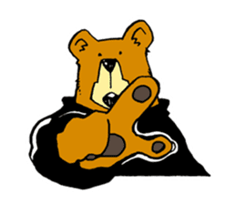 Trip Bear sticker #8811062