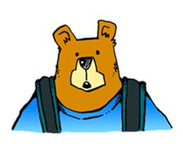 Trip Bear sticker #8811063