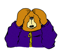 Trip Bear sticker #8811066