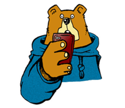 Trip Bear sticker #8811081