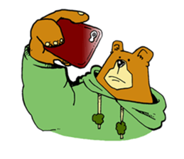Trip Bear sticker #8811082