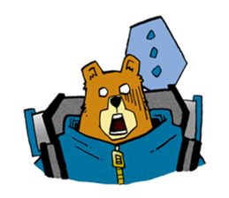Trip Bear sticker #8811085