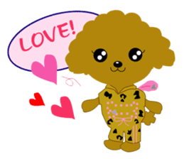 Poodle daily2 sticker #8813261