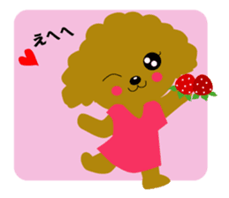 Poodle daily2 sticker #8813266