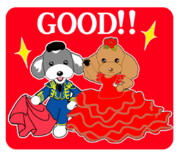 Poodle daily2 sticker #8813289
