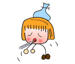 QQ HK Lady sticker #8813481