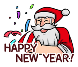 The Best Santa Claus Ever sticker #8813829