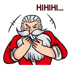 The Best Santa Claus Ever sticker #8813830