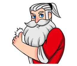 The Best Santa Claus Ever sticker #8813835