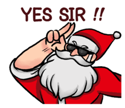 The Best Santa Claus Ever sticker #8813837