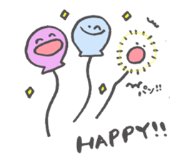 happy happy friends sticker #8813959