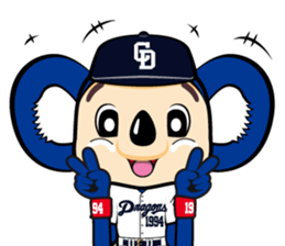 Chunichi Dragons  Dorani  Sticker sticker #8814667