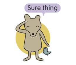 Bears in the forest sticker #8814780