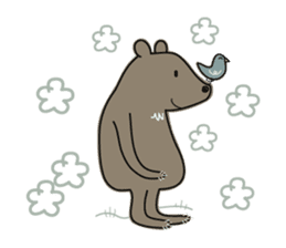 Bears in the forest sticker #8814802