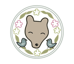 Bears in the forest sticker #8814804