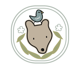 Bears in the forest sticker #8814806