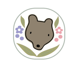 Bears in the forest sticker #8814807