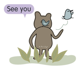 Bears in the forest sticker #8814817