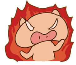 Buji the pig sticker #8815105