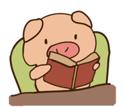 Buji the pig sticker #8815127