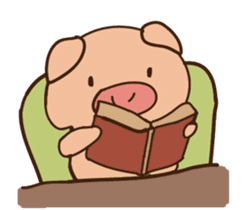 Buji the pig sticker #8815127