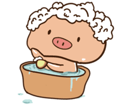 Buji the pig sticker #8815131