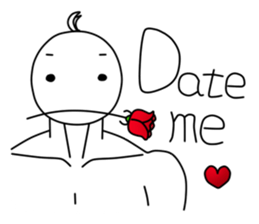 Little white sticker #8815178