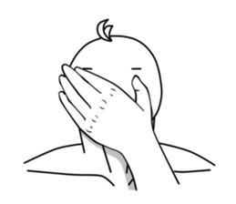 Little white sticker #8815181