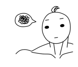 Little white sticker #8815196